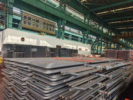 Anti Corrosion Carbon Steel Superheater - Coal Fired CFB Power Plant Boiler Parts