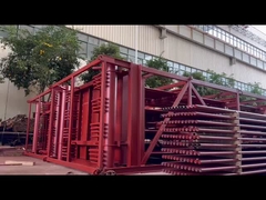 Banco de convección del supercalentador