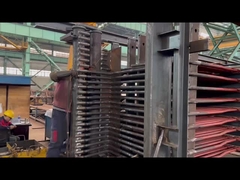 Banco de convección del supercalentador